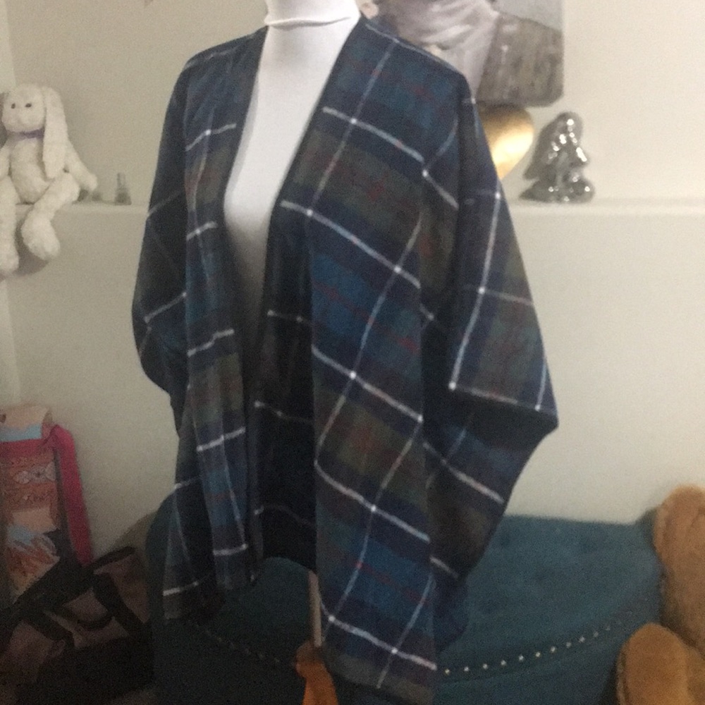 Oversized poncho